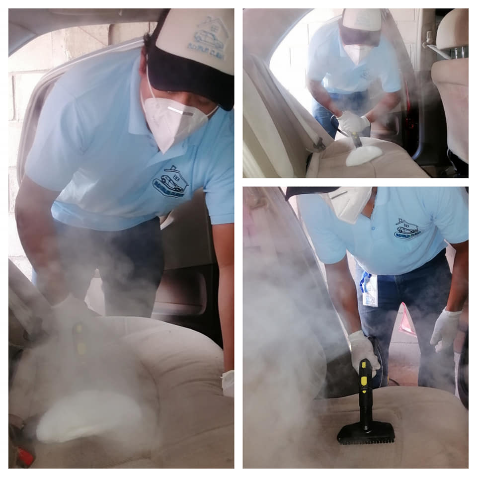 Limpieza con vapor